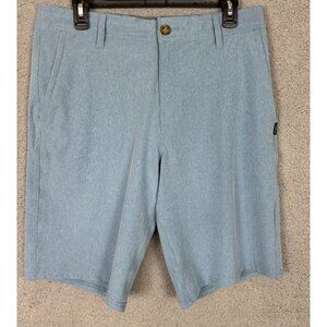 O’Neill Mens Hyperdry Light Weight Comfort Crossover Stretch Shorts Blue 30 NWOT